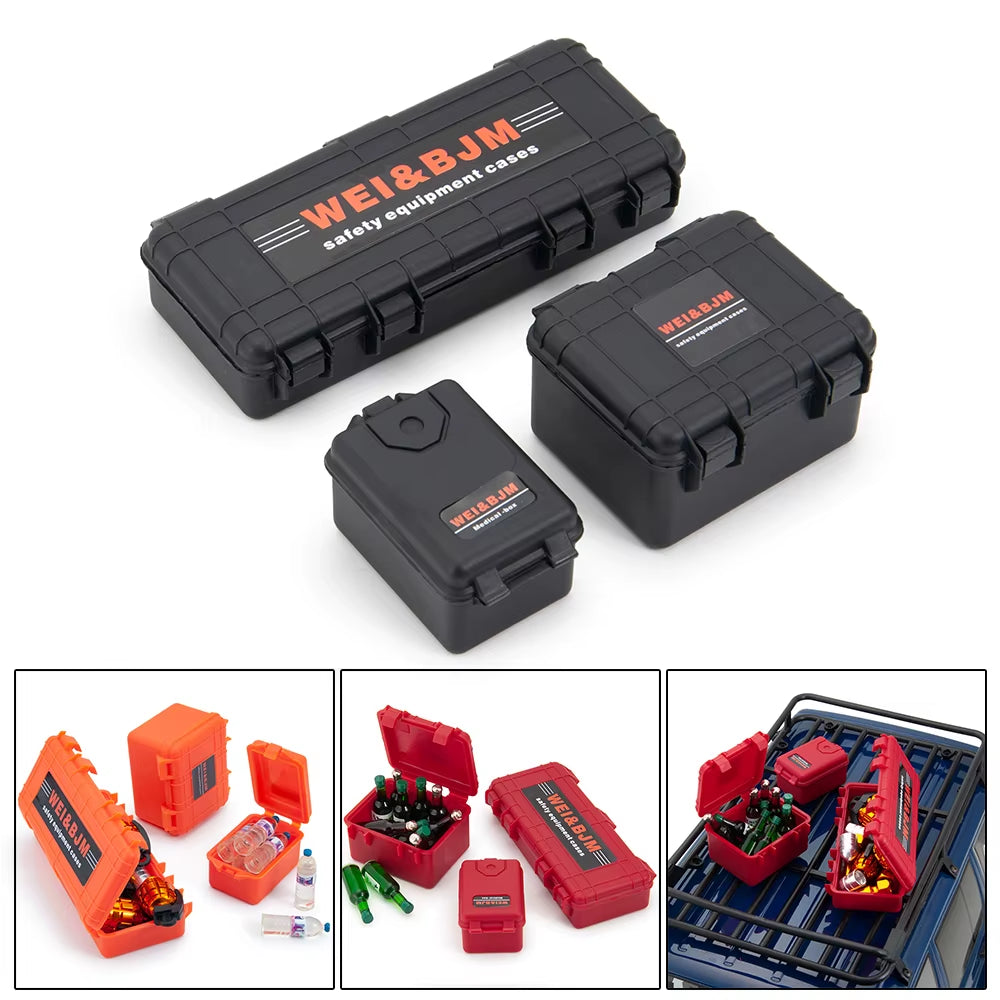 RC Car Simulated Decoration Tools Accessories Mini Toys for 1/10 RC Crawler Axial SCX10 90046 TRX4 TRX6 6X6