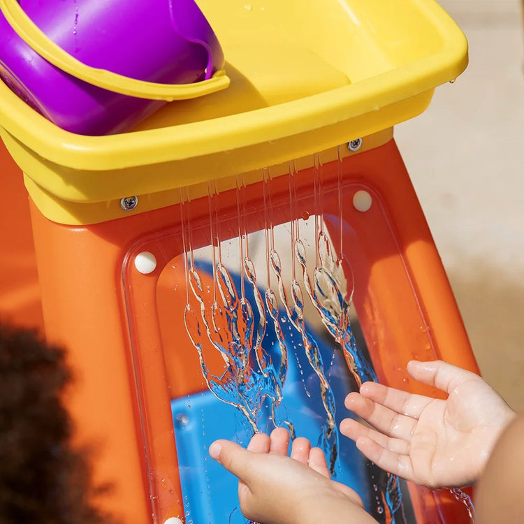 Car Wash Splash Center Blue Plastic Water Table for Toddlers