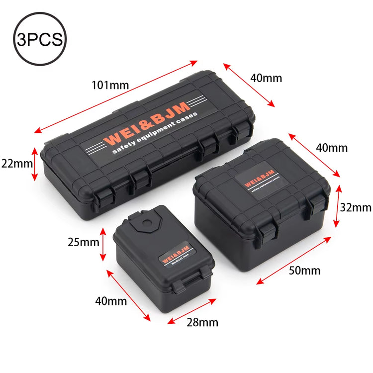 RC Car Simulated Decoration Tools Accessories Mini Toys for 1/10 RC Crawler Axial SCX10 90046 TRX4 TRX6 6X6