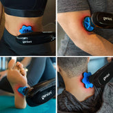 Deep Tissue Massager for Back, Shoulders, Neck & Sore Muscles - Cordless Electric Handheld Massager Full Body Pain Relief - Percussion Massage Therapy for Legs, Feet & Body (Black)