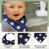 Parker Baby Bandana Drool Bibs for Boys, Girls & Unisex - Soft & Stylish Teething Bibs for Babies