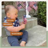Parker Baby Bandana Drool Bibs for Boys, Girls & Unisex - Soft & Stylish Teething Bibs for Babies