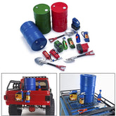 RC Car Simulated Decoration Tools Accessories Mini Toys for 1/10 RC Crawler Axial SCX10 90046 TRX4 TRX6 6X6