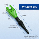1Pcs Car Refueling Funnel Gasoline Foldable Engine Oil Funnel Tool Plastic Funnel Car Refueling Tool Auto Accessories