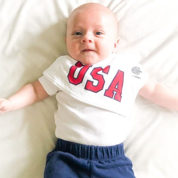 Parker Baby Bandana Drool Bibs for Boys, Girls & Unisex - Soft & Stylish Teething Bibs for Babies