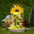 Sunflower Gifts for Women,Birthday Gifts for Her,Artificial Sunflower in Glass Dome with Led Light for Mother&