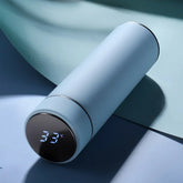 500ML Temperature Display Thermos Cup Stainless Steel Divided Thermos Bottle Outdoor Vacuum Insulated Cup Father&