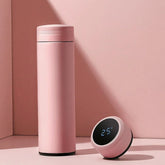 500ML Temperature Display Thermos Cup Stainless Steel Divided Thermos Bottle Outdoor Vacuum Insulated Cup Father&