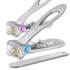 Thick Nail Clippers with Catcher, Full Anti-Splash Nail Clippers for Men & Women, Wide Jaw Opening Toenail Clippers for Seniors, Adult Fingernail Cutter & Toe Nail Clipper Catch All Nail Clippings
