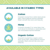 Zafu Meditation Pillows for Sitting on Floor, Yoga Cushion, Cotton/Buckwheat Fill Yoga Pillow, Zafu Meditation Cushion, Zen Kneeling Prayer Pad- Made in USA - 14" round - Natural