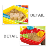 Beach Toys Sand and Water Activity Table Set 25Pcs W/Dolphin Ideal for Beach This Summer!