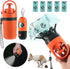Dog Poop Scooper Set Claw Waste Picker with Leash Clip Poop Bag Dispenser LED Light Portable Hygienic Cleanup Tool for Pet Dogs