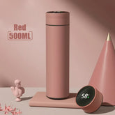500ML Temperature Display Thermos Cup Stainless Steel Divided Thermos Bottle Outdoor Vacuum Insulated Cup Father&