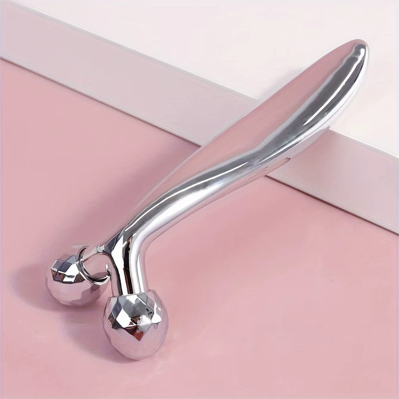 One Piece 3D Face Massager 360 Degree Rotating Face Eyes Massage Roller Handheld Y Shaped Face Beauty Tool Beauty Equipment