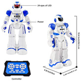 Remote Control Robot Singing Dancing Programmable with Infrared Gesture Age 3 -8 Child Blue