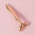 One Piece 3D Face Massager 360 Degree Rotating Face Eyes Massage Roller Handheld Y Shaped Face Beauty Tool Beauty Equipment