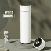 500ML Temperature Display Thermos Cup Stainless Steel Divided Thermos Bottle Outdoor Vacuum Insulated Cup Father&