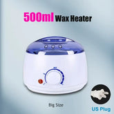 500Ml Hair Removal Wax Melting Machine Wax-Melt Epilator Quick Heater Wax Melting Pot Hair Removal Wax Beans Waxing Machine