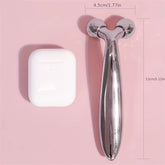 One Piece 3D Face Massager 360 Degree Rotating Face Eyes Massage Roller Handheld Y Shaped Face Beauty Tool Beauty Equipment
