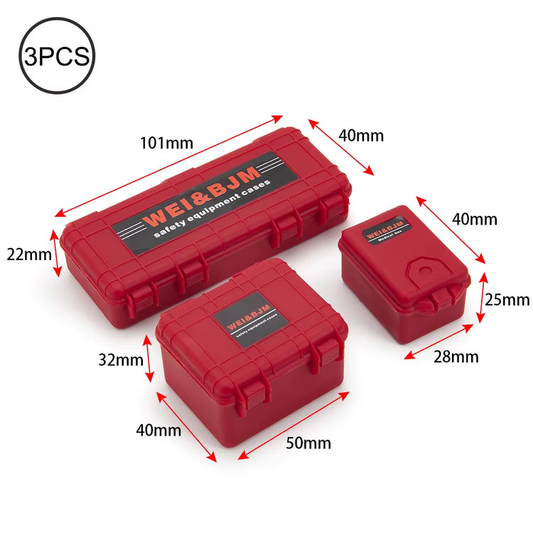 RC Car Simulated Decoration Tools Accessories Mini Toys for 1/10 RC Crawler Axial SCX10 90046 TRX4 TRX6 6X6